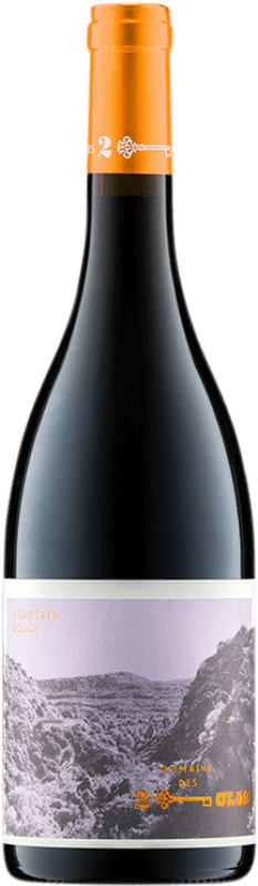 Free Shipping | Red Wine Domaine des Deux Clés A.O.C. Corbières Languedoc-Roussillon France Syrah — Shiraz, Garnacha — Grenache, Cariñena — Carignan 75 cl