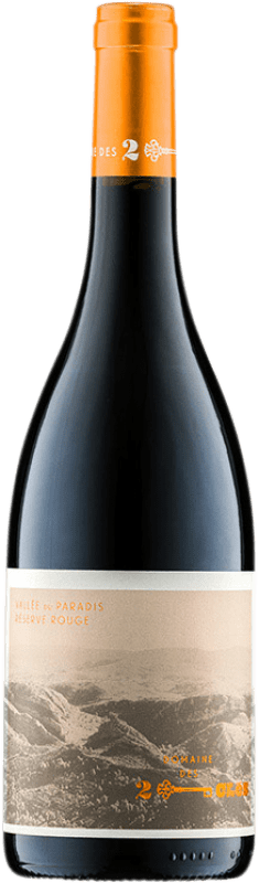 Envoi gratuit | Vin rouge Domaine des Deux Clés Vallée du Paradis Rouge Réserve Languedoc France Grenache, Carignan 75 cl