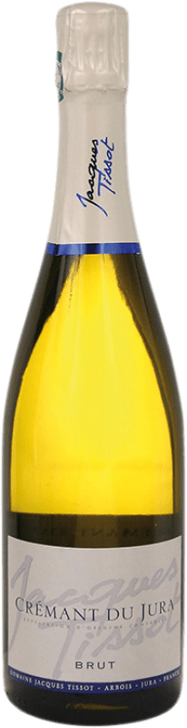 Envio grátis | Espumante branco Jacques Tissot Brut A.O.C. Crémant du Jura Jura França Pinot Preto, Chardonnay 75 cl