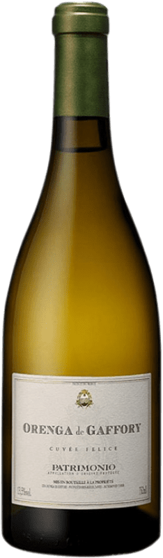 Бесплатная доставка | Белое вино Orenga de Gaffory Patrimonio Cuvée Felice Blanc Франция Vermentino 75 cl