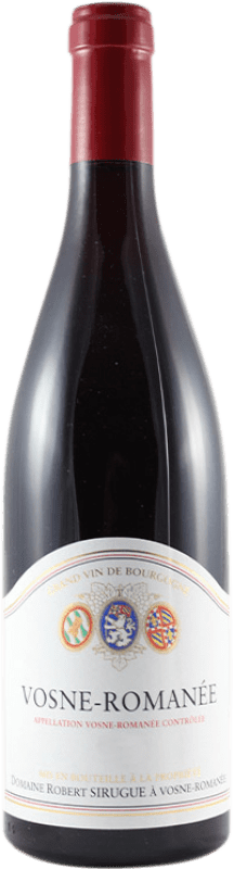 Бесплатная доставка | Красное вино Robert Sirugue A.O.C. Vosne-Romanée Бургундия Франция Pinot Black 75 cl