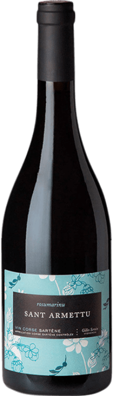 Kostenloser Versand | Rotwein Sant Armettu Rosumarinu Vin de Corse Sartène Frankreich Sciacarello 75 cl