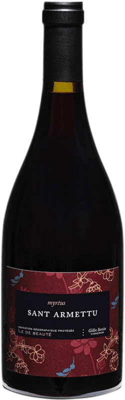 Free Shipping | Red wine Sant Armettu Myrtus Vin de Pays I.G.P. Île de Beauté France Sciacarello 75 cl