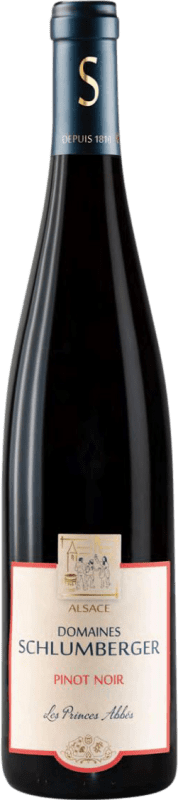 Бесплатная доставка | Красное вино Domaines Schlumberger Les Princes Abbés A.O.C. Alsace Эльзас Франция Pinot Black 75 cl