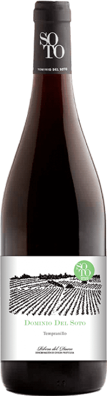 Envoi gratuit | Vin rouge Dominio del Soto D.O. Ribera del Duero Castille et Leon Espagne Tempranillo Biologique 75 cl