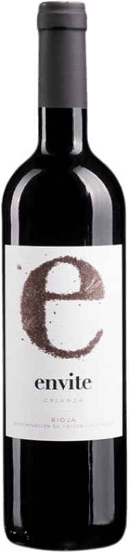 Free Shipping | Red wine Envite Aged D.O.Ca. Rioja The Rioja Spain Tempranillo, Grenache, Mazuelo 75 cl