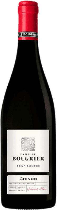 7,95 € Envio grátis | Vinho Tinto Bougrier Confidences A.O.C. Chinon