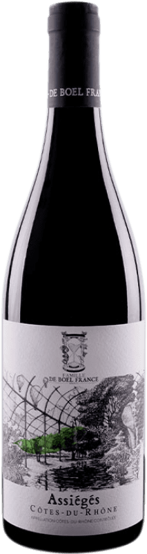 Spedizione Gratuita | Vino rosso Famille de Boel Assiégés A.O.C. Côtes du Rhône Rhône Francia Syrah, Grenache, Carignan, Caladoc 75 cl