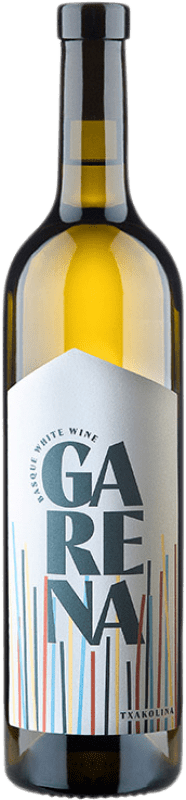 12,95 € | Vin blanc Garena Txakolina D.O. Bizkaiko Txakolina Pays Basque Espagne Hondarribi Zuri, Hondarribi Zerratia 75 cl