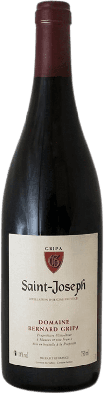 Envoi gratuit | Vin rouge Gripa Bernard Tinto A.O.C. Saint-Joseph Rhône France Syrah 75 cl