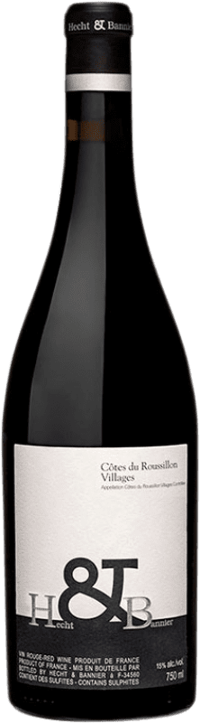 23,95 € Spedizione Gratuita | Vino rosso Hecht & Bannier A.O.C. Côtes du Roussillon