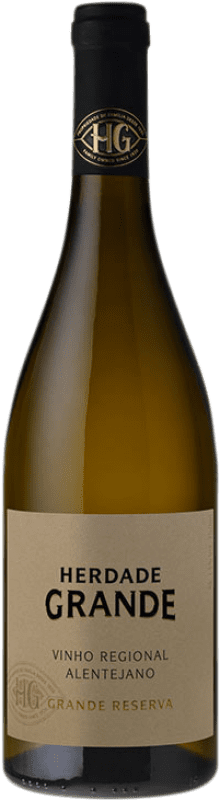 Envoi gratuit | Vin blanc Herdade Grande Branco Grande Réserve I.G. Alentejo Alentejo Portugal Rabigato, Viosinho, Arinto 75 cl