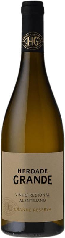 Kostenloser Versand | Weißwein Herdade Grande Große Reserve — Lange Reifung I.G. Alentejo Alentejo Portugal Rabigato, Viosinho, Arinto 75 cl