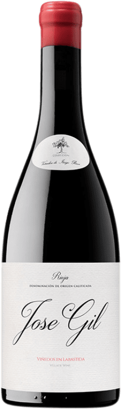 Бесплатная доставка | Красное вино José Gil Viñedos en Labastida D.O.Ca. Rioja Ла-Риоха Испания Tempranillo — Темпранильо, Garnacha — Гренаш, Viura — Виура, Palomino Fino 75 cl