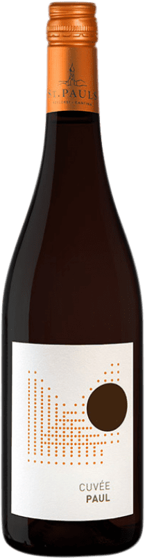 Free Shipping | Red wine St. Pauls Cuvée Paul Rosso I.G.T. Vigneti delle Dolomiti Trentino Italy Merlot, Pinot Black, Lagrein 75 cl