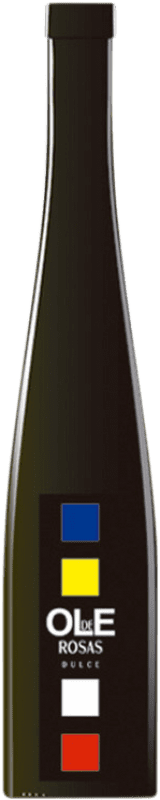 9,95 € Spedizione Gratuita | Vino bianco La Cepa de Pelayo Ole de Rosas Dolce D.O. Manchuela Mezza Bottiglia 37 cl