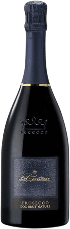 29,95 € Free Shipping | White Sparkling Wine Le Contesse Brut Nature D.O.C. Prosecco