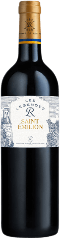 免费送货 | 红酒 Les Légendes R A.O.C. Saint-Émilion Aquitania 法国 Merlot, Cabernet Franc 75 cl