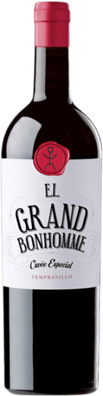 Free Shipping | Red wine Bonhomme El Grand I.G.P. Vino de la Tierra de Castilla y León Castilla y León Spain Tempranillo 75 cl