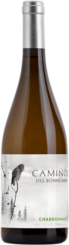 Envio grátis | Vinho branco Bonhomme Caminos D.O. Valencia Comunidade Valenciana Espanha Chardonnay 75 cl