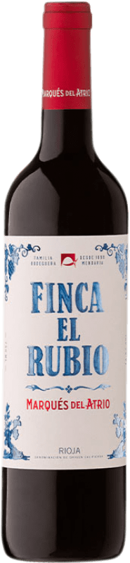 Бесплатная доставка | Красное вино Marqués del Atrio Finca El Rubio D.O.Ca. Rioja Ла-Риоха Испания Tempranillo, Graciano 75 cl