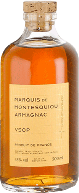 Kostenloser Versand | Armagnac Marquis de Montesquiou V.S.O.P. Frankreich 70 cl