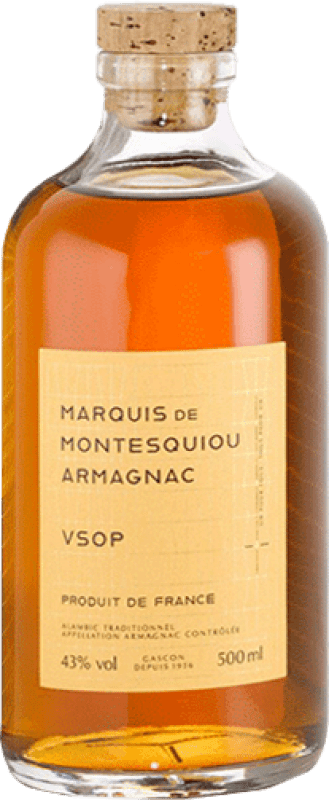 Envio grátis | Armagnac Marquis de Montesquiou VSOP Very Superior Old Pale — Muito Superior Velho França 70 cl