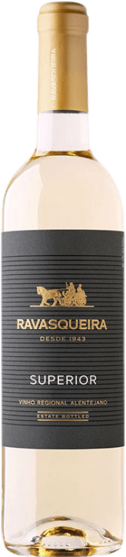 9,95 € Envio grátis | Vinho branco Monte da Ravasqueira Superior Branco I.G. Alentejo
