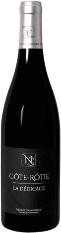 Бесплатная доставка | Красное вино Nicolas Champagneux La Dédicace A.O.C. Côte-Rôtie Франция Syrah 75 cl