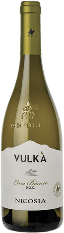 Spedizione Gratuita | Vino Bianco Nicosia Vulká D.O.C. Etna Sicilia Italia Carricante, Catarratto 75 cl