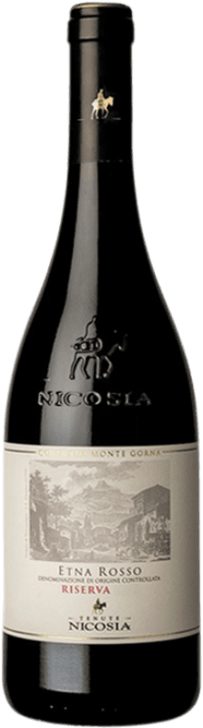 28,95 € Free Shipping | Red Wine Nicosia Monte Gorna Cru, VV Vigne Vecchie — Old Vines Reserve — Aged D.O.C. Etna