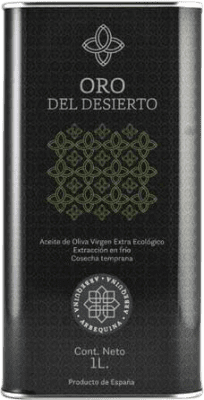 23,95 € | Huile d'Olive Oro del Desierto HOVE Vierge Extra Espagne Arbequina Eco — Biologique Canette Medium 1 L