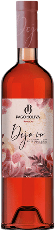 免费送货 | 玫瑰酒 Pago de la Oliva Déjà Vu Rosado I.G.P. Vino de la Tierra de Castilla y León 卡斯蒂利亚莱昂 西班牙 Tempranillo 瓶子 Magnum 1,5 L