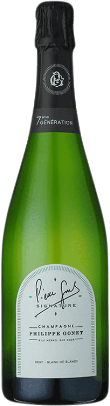 79,95 € Envio grátis | Espumante branco Philippe Gonet Blanc de Blancs Signature Brut A.O.C. Champagne