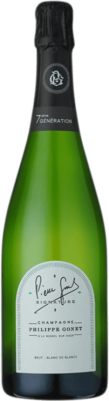 Spedizione Gratuita | Spumante Bianco Philippe Gonet Signature Brut Blanc de Blancs A.O.C. Champagne champagne Francia Chardonnay 75 cl