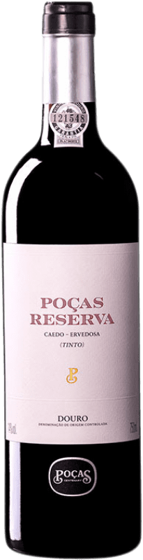 16,95 € | Красное вино Poças Júnior Tinto Резерв I.G. Douro Дора Португалия Touriga Franca, Touriga Nacional, Tinta Roriz 75 cl