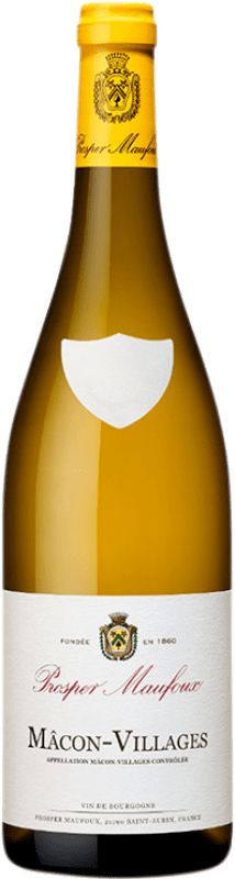 Envío gratis | Vino blanco Prosper Maufoux Blanc A.O.C. Mâcon Borgoña Francia Chardonnay 75 cl