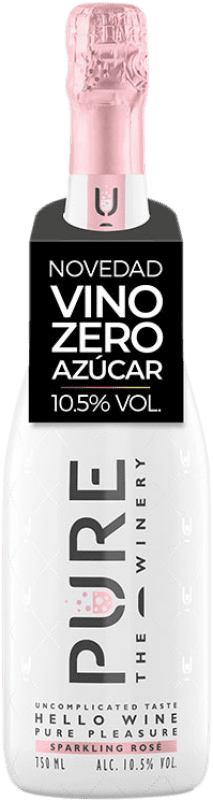 24,95 € Envio grátis | Espumante rosé Pure Rosado D.O.C. Piedmont