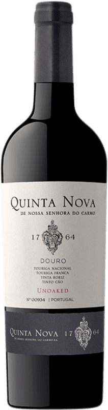 Envoi gratuit | Vin rouge Quinta Nova Unoaked I.G. Douro Douro Portugal Touriga Franca, Touriga Nacional, Tinta Roriz, Tinta Cão 75 cl