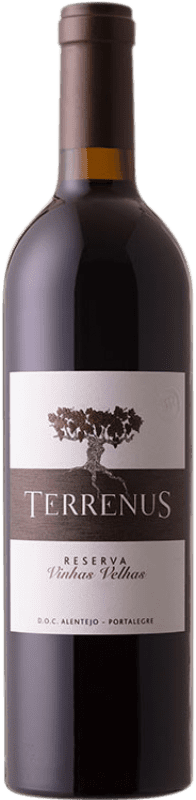 34,95 € | Красное вино Rui Reguinga Terrenus Vinhas Velhas Tinto Резерв I.G. Alentejo Алентежу Португалия Tempranillo, Aragonez, Trincadeira 75 cl