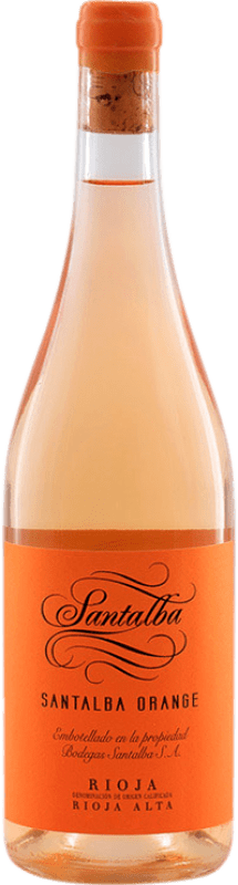 Envoi gratuit | Vin blanc Santalba Orange D.O.Ca. Rioja La Rioja Espagne Viura 75 cl