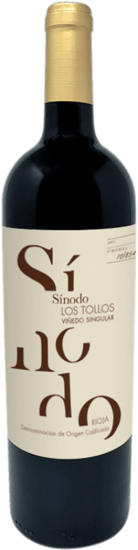 39,95 € | Красное вино Sínodo Los Tollos Viñedo Singular D.O.Ca. Rioja Ла-Риоха Испания Tempranillo, Mazuelo, Malvasía 75 cl