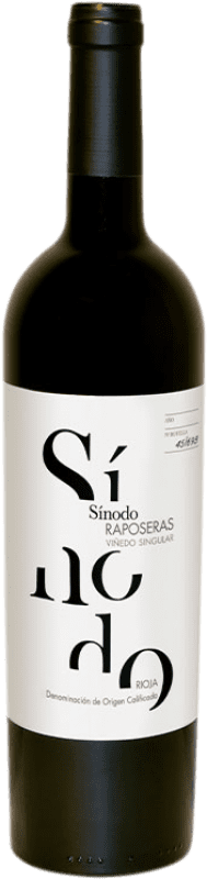 Бесплатная доставка | Красное вино Sínodo Raposeras Viñedo Singular D.O.Ca. Rioja Ла-Риоха Испания Tempranillo, Grenache 75 cl