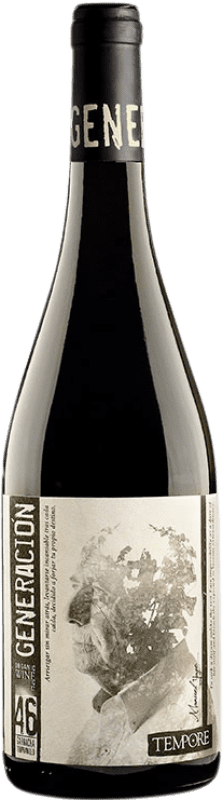 Envoi gratuit | Vin rouge Tempore Generación 46 Garnacha y Tempranillo I.G.P. Vino de la Tierra Bajo Aragón Aragon Espagne Tempranillo, Grenache 75 cl