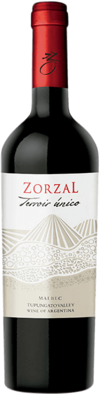 Бесплатная доставка | Красное вино Zorzal Terroir Único I.G. Valle de Uco Мендоса Аргентина Malbec 75 cl