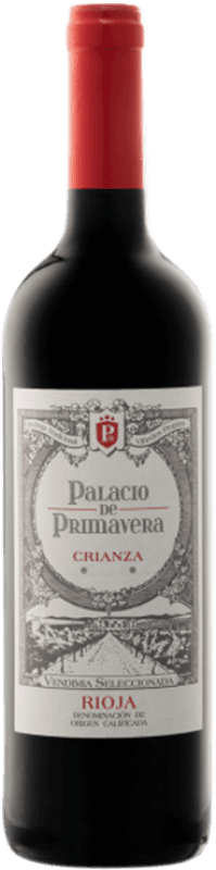 7,95 € Kostenloser Versand | Rotwein Burgo Viejo Palacio de Primavera Crianza — Kurze Fassreifung D.O.Ca. Rioja