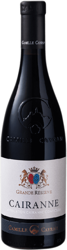 Бесплатная доставка | Красное вино Cave de Cairanne Camille Cayran Гранд Резерв Прованс Франция Syrah, Grenache, Mourvèdre 75 cl