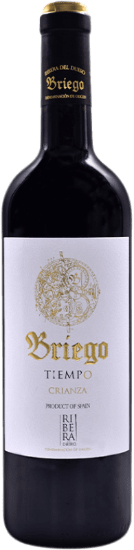 12,95 € Kostenloser Versand | Rotwein Briego Tiempo Alterung D.O. Ribera del Duero