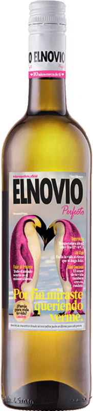 7,95 € | Vino Bianco Vitivinícola del Mediterráneo El Novio Perfecto D.O. Valencia Comunità Valenciana Spagna Macabeo, Moscatel — Moscato 75 cl