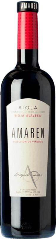 免费送货 | 红酒 Amaren Selección de Viñedos D.O.Ca. Rioja 巴斯克地区 西班牙 Tempranillo, Grenache 75 cl